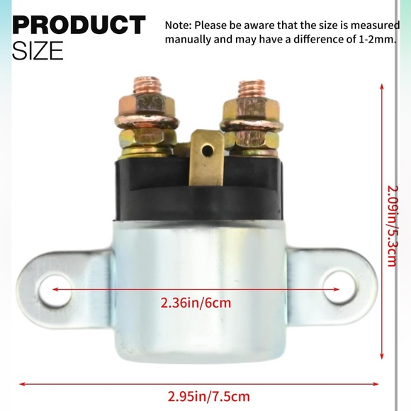 NWT Amavoler Starter Solenoid Relay Can Am Bombardier Outlander - Picture 4 of 9